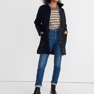 Madewell Estate Cocoon Coat in Insuluxe Fabric (NWOT)